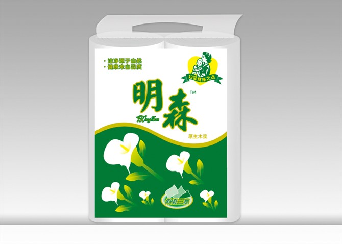 供應(yīng)明森綠包平紋長(zhǎng)2卷