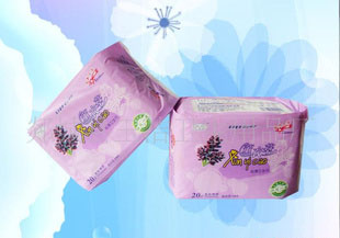 供應(yīng)290mm長的棉柔親膚型的夜用衛(wèi)生巾