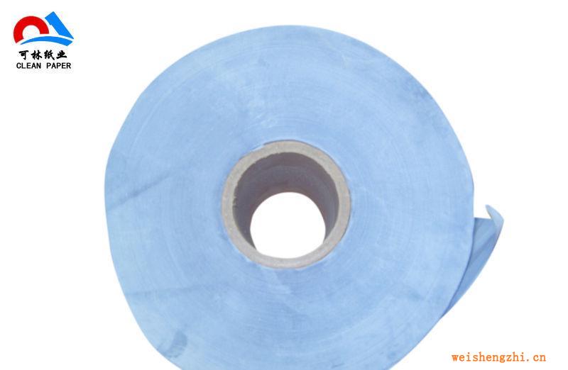 供應(yīng)藍(lán)色擦手紙/三折、五折、六折擦手紙/工業(yè)用紙