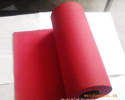 廠家供應(yīng)紅色無(wú)塵紙（色彩絢麗，美觀大方）
