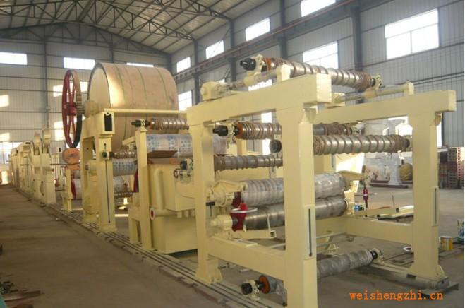 供應A4紙造紙機，2200mm型造紙設備，廢紙造紙機