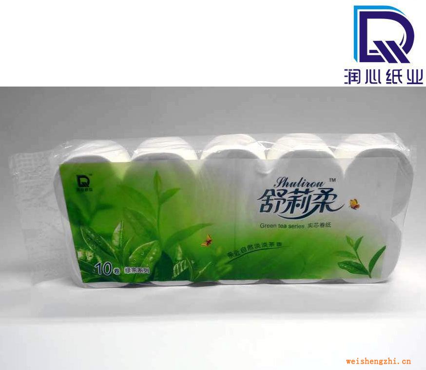 廠家直銷優惠卷紙巾，大卷紙，有芯卷紙，酒店生活用卷紙MJ107