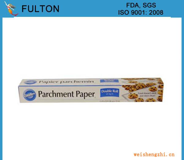 100%原木漿烤箱紙、雙面涂硅羊皮紙BakingParchmentPaper
