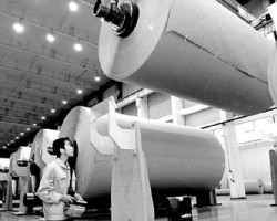 大陸造紙業帶動臺灣紙業市場升溫