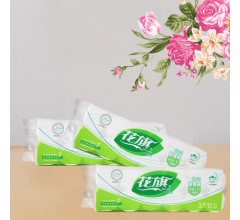 【花旗卷紙HQ-6057】生活用紙原生木漿衛生紙短卷12卷