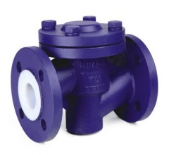 H41F46-16C襯氟止回閥