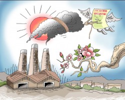 河北省辛集市集中拆除燃煤鍋爐，打響藍(lán)天保衛(wèi)戰(zhàn)