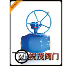 Q361F-16C蝸輪全焊接球閥