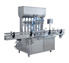 山西長治科勝六頭膏體灌裝機|花生醬灌裝機|辣椒醬灌裝機