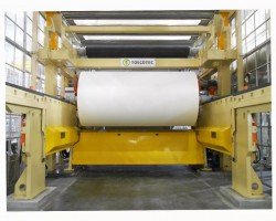 維達(dá)孝感新基地兩臺(tái)拓斯克領(lǐng)先型2.0M衛(wèi)生紙機(jī)開機(jī)