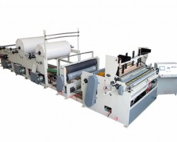 拓斯克提供的生活用紙生產線在日本Marutomi工廠開機